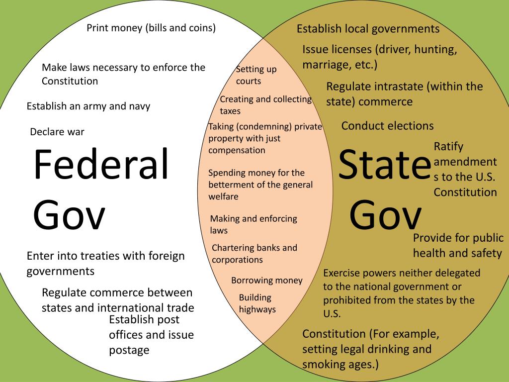 What is Federal, What is State | The American Citadel